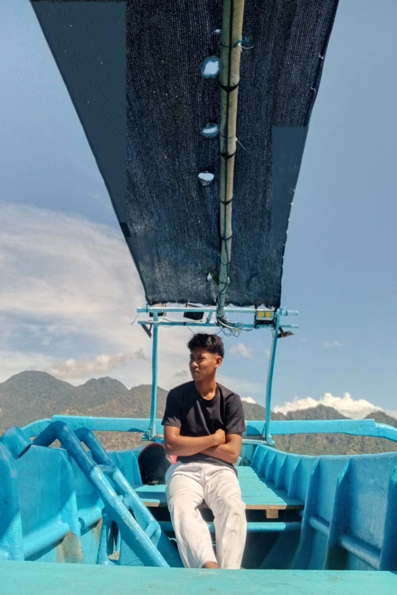 Budi local fisherman and dolphin watching guide in Pemuteran Bali