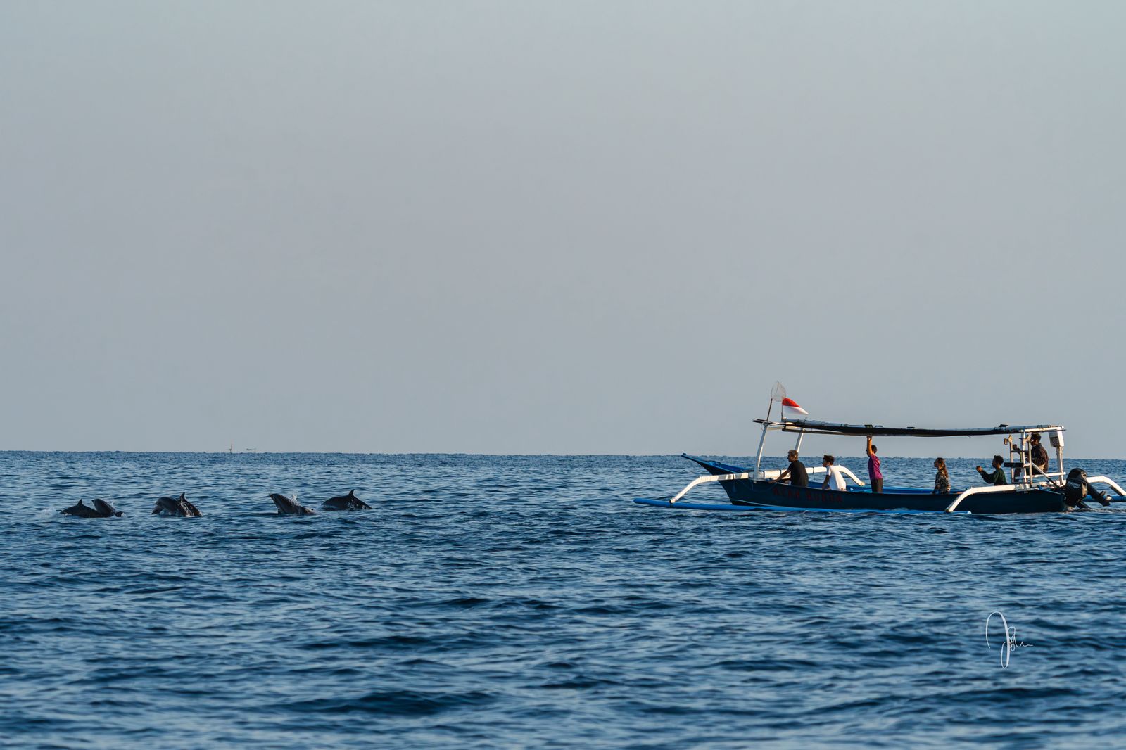 Traditional Jukung Boat in Pemuteran Bali