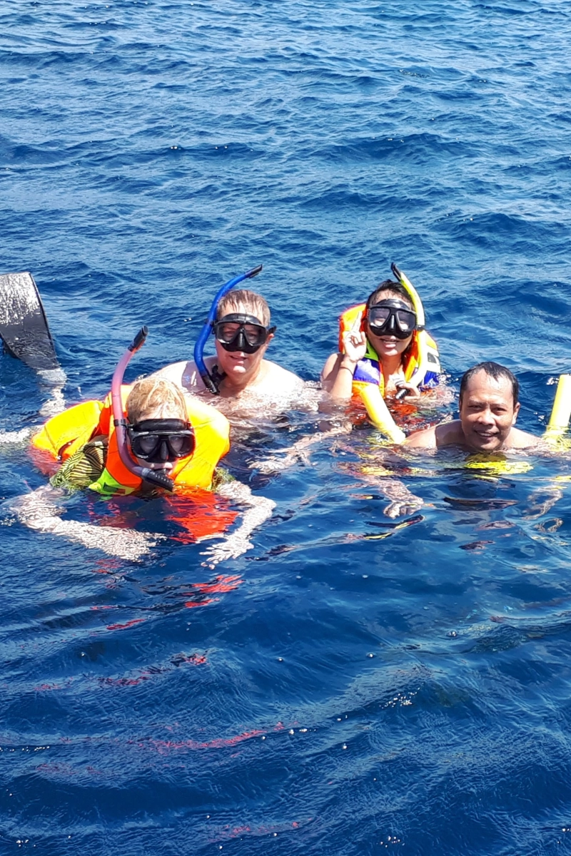 Snorkeling in Pemuteran Bay with Blue Dolph Pemuteran